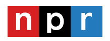 The logo for National Public Radio