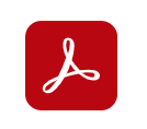the logo for Adobe products.