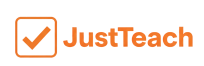 the logo for the Just Teach websire.