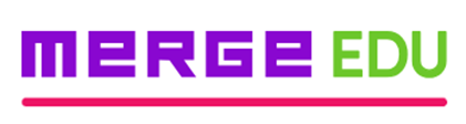 the logo for the Merge E Dee You website.