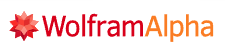 the logo for Wolf Ram Alpha.