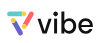 the logo for Vibe displays.